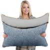 stylish bedroom wedge pillow 4688