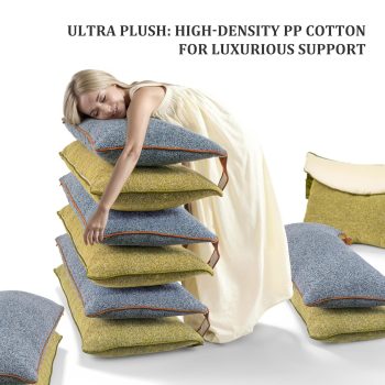 stylish bedroom wedge pillow 4693