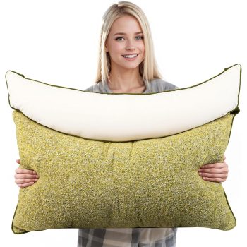 stylish bedroom wedge pillow 4695