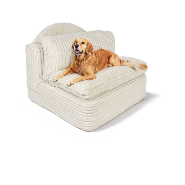 Folding Floor Sofa Bed - Soft Corduroy Convertible Sleeper Chair - Immagine 22