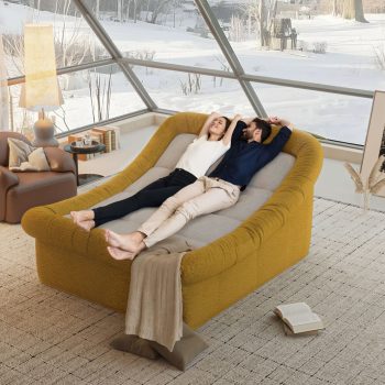 oversized chaise lounge sofa sleeper 6039