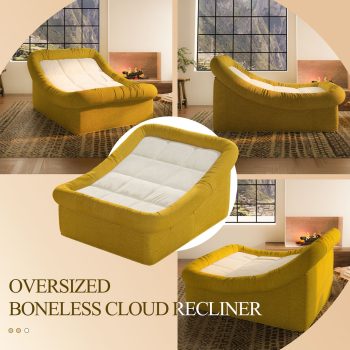 oversized chaise lounge sofa sleeper 6045
