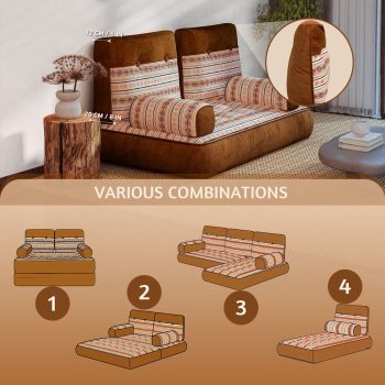 модульный напольный диванный комплект 6498