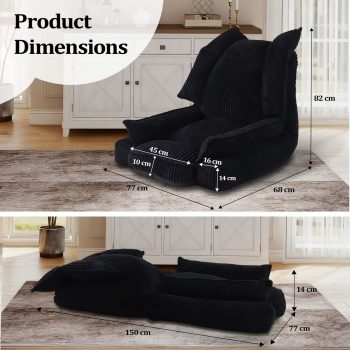 regulowany fotel wypoczynkowy z funkcją rozkładania 6638