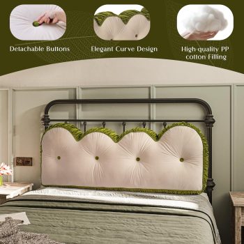 sängyn selkänojan tyynyn päädyn pehmuste 6612