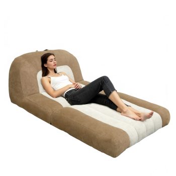 Klappbares Futon-Schlafsofa, umwandelbarer Schlafsessel für Wohnzimmer und Schlafzimmer