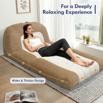 rozkladacia rozkladacia pohovka futon s rozkladacím kreslom 6592