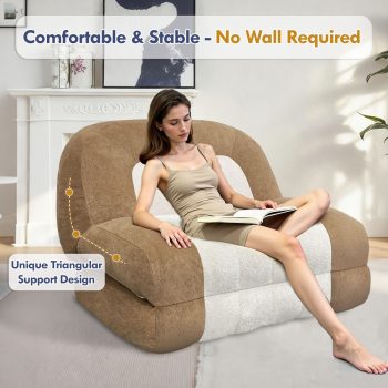 rozkladacia rozkladacia pohovka futon s rozkladacím kreslom 6593