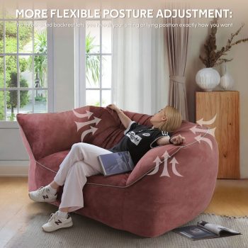 Nadrozmerné sedacie vaky, pohovka na podlahu 6577