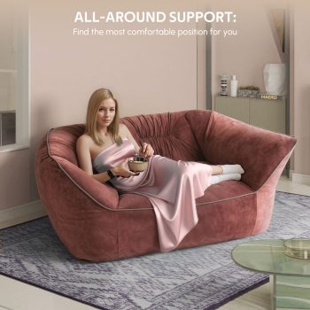 Nadrozmerná pohovka s vakom na sedenie 6585