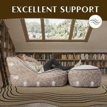 pehmoinen lepotuoli ottomaani sohva 6625