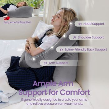 Coussin de lecture avec accoudoirs 6552