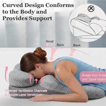 adjustable face down pillow 6801