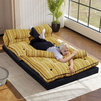 sulankstoma sofa-lova, grindų sofa 6760