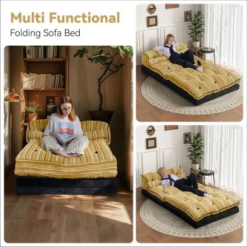 sulankstoma sofa-lova, grindų sofa 6763