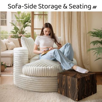 foot stool stylish ottoman pouf 6683