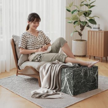 footrest stylish pouf ottoman 6689