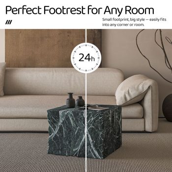 footrest stylish pouf ottoman 6693