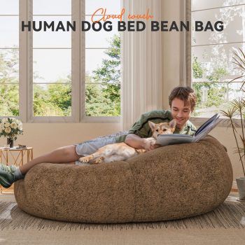 human dog bed bean bag floor lounger 6769