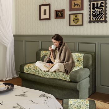 kétszemélyes kanapé kivehető párnákkal 6653