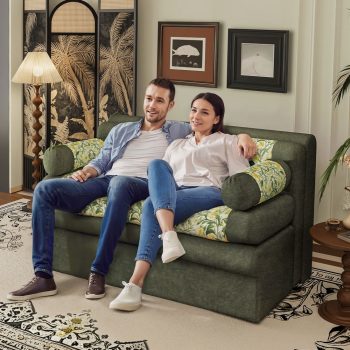 kétszemélyes kanapé kivehető párnákkal 6657