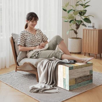 otoman pouf kockasti tabure 6712