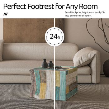 otoman pouf kockasti tabure 6714