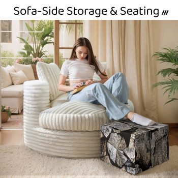 sēdvietu pufs-otomana kubs 6662