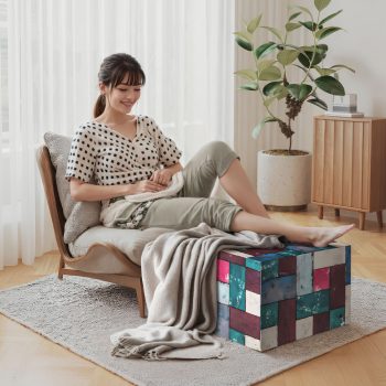 stilīgs pufa kāju balsts 6696