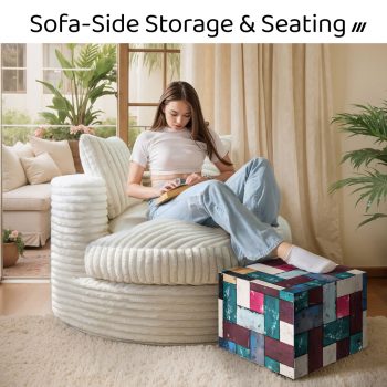 stilīgs pufa kāju balsts 6698