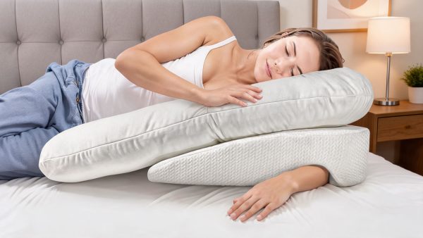 side sleeper pillow with arm hole blog