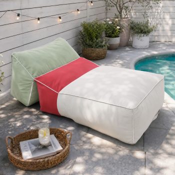 Sillón tipo puf para patio 6943