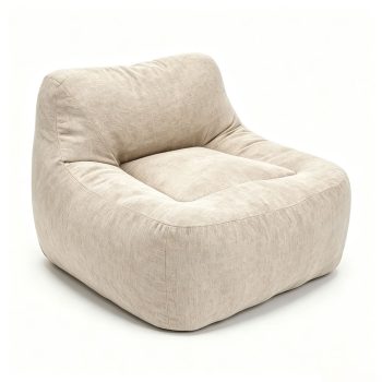 Comfy Velvet Bean Bag Lounger for Reading & Gaming – 9 kép